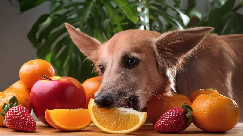 Descubre toda la variedad de frutas que pueden comer los perros.